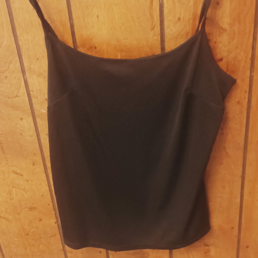 Black tank top